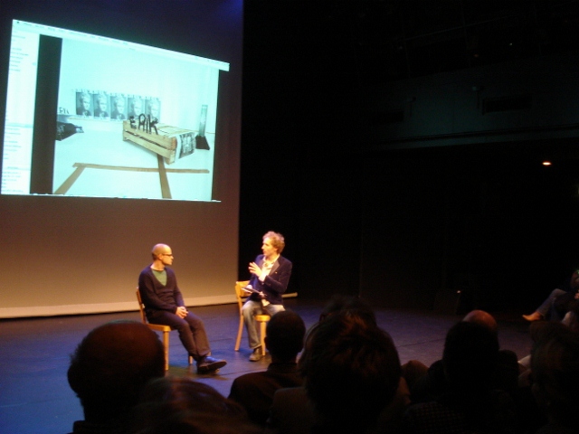 Premiere talk: Erik van Lieshout in gesprek. Foto: Sannetje van Haarst (2011)