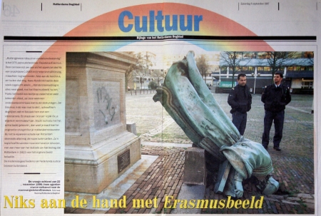 Erasmus komt op miraculeuze wijze ten val … |1996